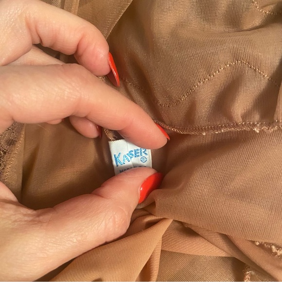 Vintage 1950s Chiffon and Lace Nightgown - Picture 11 of 11